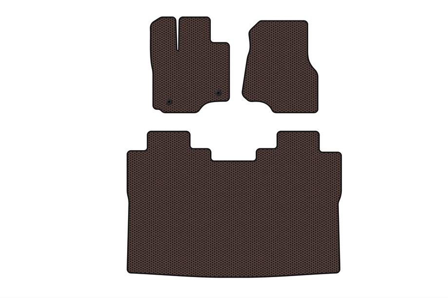 Ford F-150 2014–2021 Gummimåtter Carsuit (Raptor, brun) Image