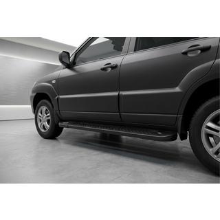 Allmond Black sidetrin (2 stk., aluminium) foto 1