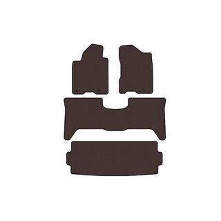 Gummimåtter Carsuit (3 rækker, 2003-2008, brun) Nissan Armada 2003–2015 foto 1