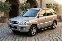 Kia Sportage 2004–2010 RedLine V1 sidestrin (2 stk., aluminium) foto 1