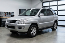 Kia Sportage 2004–2010 Duru sidetrin (2 stk., aluminium) foto 1