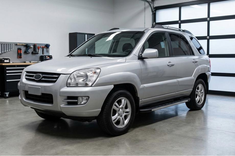 Kia Sportage 2004–2010 Duru sidetrin (2 stk., aluminium) Image