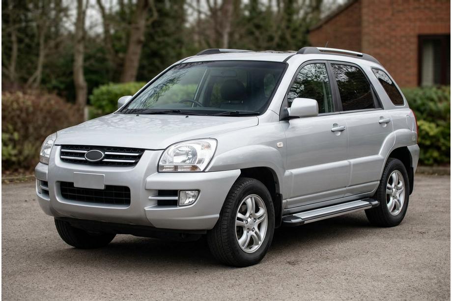 Kia Sportage 2004–2010 Sidetrin Rainbow (2 stk., aluminium) Image