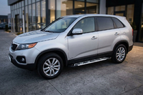 Kia Sorento II XM 2009–2014 Sunrise sidetrin (2 stk., aluminium) 2010-2013 foto 1
