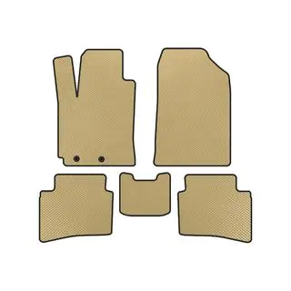 EVA-bilmåtter (X-Line, beige)