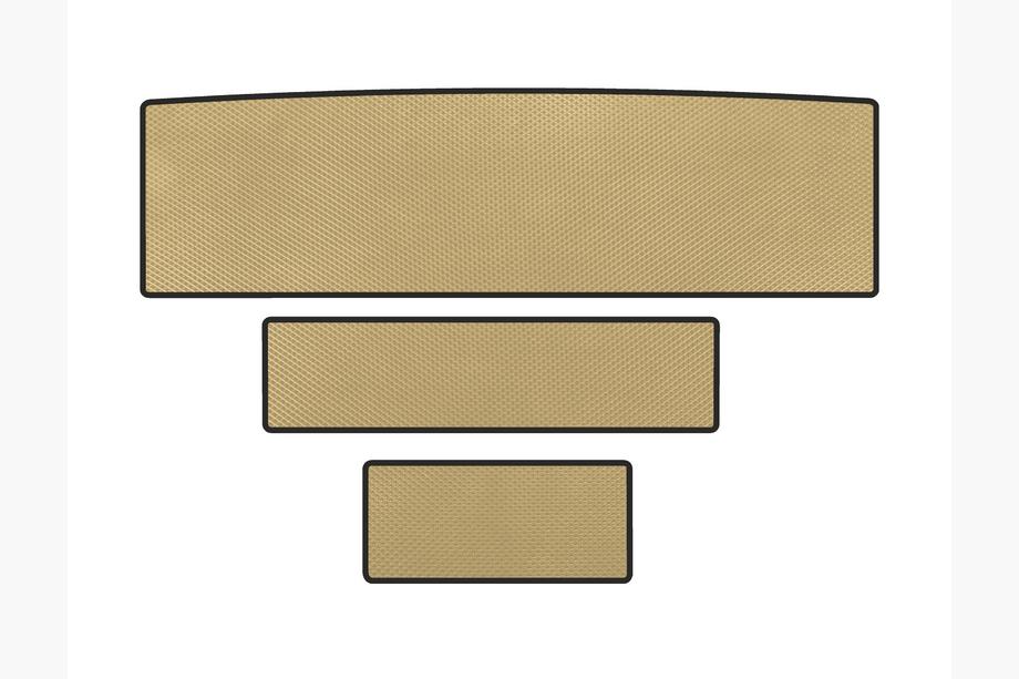 Cadillac Escalade 2014–2020 EVA bagagerumsmåtte (Beige) Foto 1