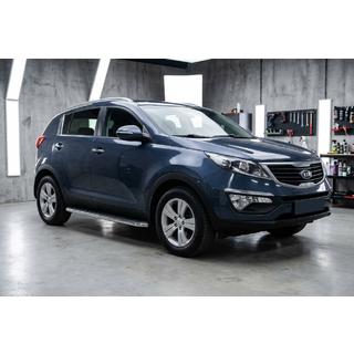 Maydos V1 sidetrin (2 stk., aluminium) Kia Sportage 2010–2015 foto 1