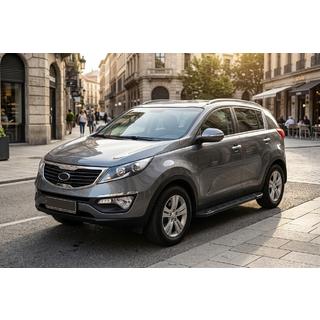 RedLine Black side trinbrætter (2 stk., aluminium) Kia Sportage 2010–2015 foto 1