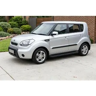 Allmond Black sidetrin (2 stk., aluminium)