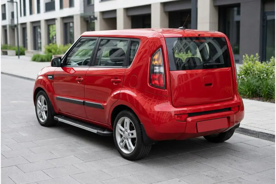 Kia Soul I 2008–2013 RedLine V1 sidestrin (2 stk., aluminium) Image