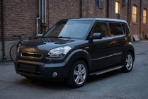 Kia Soul I 2008–2013 Duru sidetrin (2 stk., aluminium) foto 1