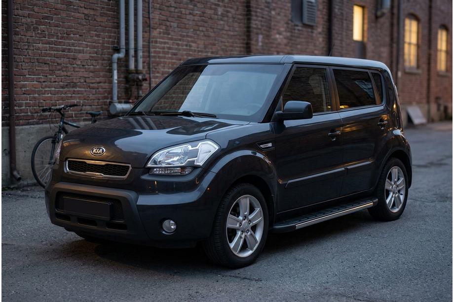 Kia Soul I 2008–2013 Duru sidetrin (2 stk., aluminium) Image