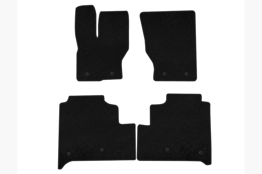 Range Rover IV L405 2013–2021 Tekstilmåtter Classic (Long, sort) Image