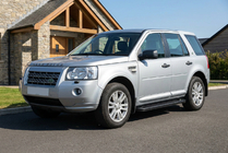 Land Rover Freelander II 2006–2014 Allmond Black sidetrin (2 stk., aluminium) foto 1