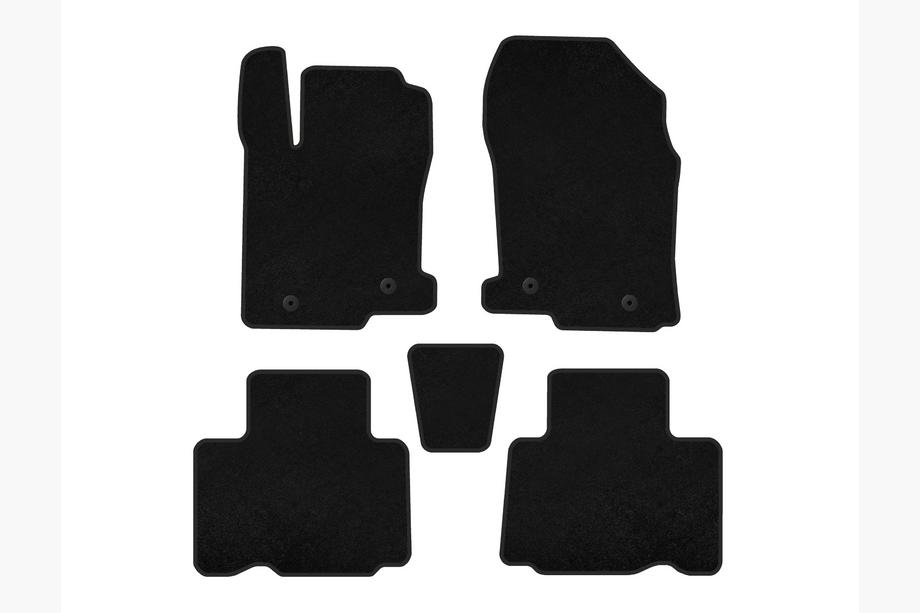 Lexus NX 2014–2021 Tekstilmåtter Deluxe (Sort) Image