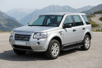 Land Rover Freelander II 2006–2014 Sidetrin Bosphorus Black (2 stk., aluminium) foto 1