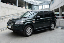 Land Rover Freelander II 2006–2014 Sidetrin Bosphorus Black (2 stk., aluminium) foto 2