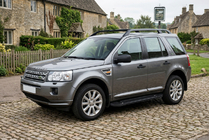 Land Rover Freelander II 2006–2014 RedLine Black side trinbrætter (2 stk., aluminium) foto 1