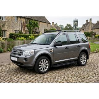 RedLine Black side trinbrætter (2 stk., aluminium) Land Rover Freelander II 2006–2014 foto 1