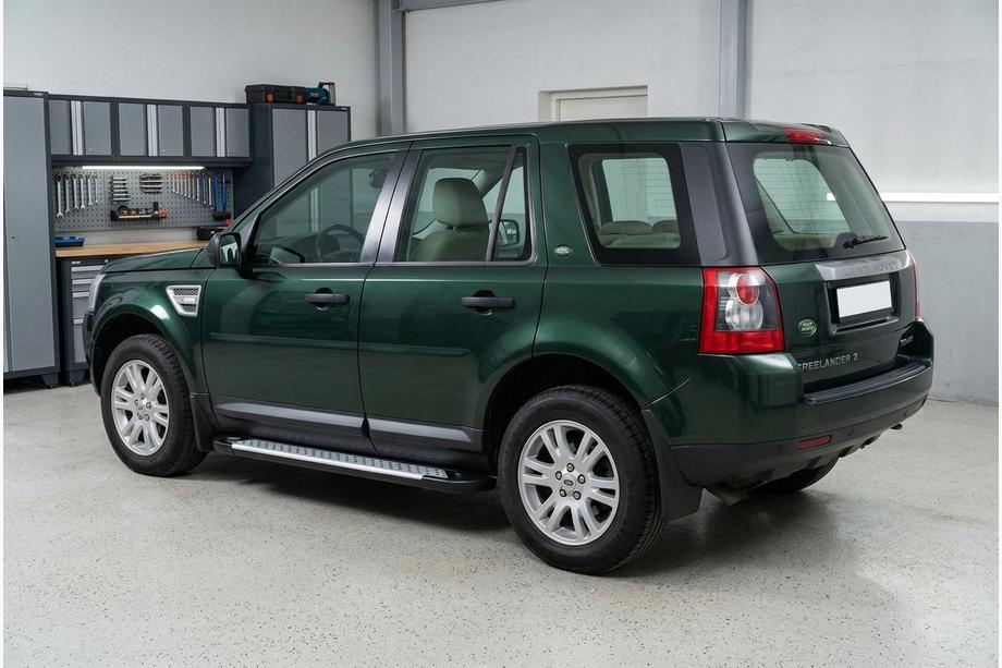 Land Rover Freelander II 2006–2014 Sidetrin Allmond Grey (2 stk., aluminium) Foto 1