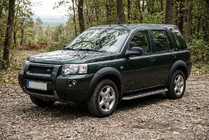 Land Rover Freelander I 1997–2006 Maydos V1 sidetrin (2 stk., rustfrit stål) foto 1