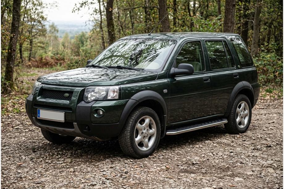 Land Rover Freelander I 1997–2006 Maydos V1 sidetrin (2 stk., rustfrit stål) Image