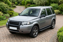 Land Rover Freelander I 1997–2006 Allmond Black sidetrin (2 stk., aluminium) foto 1