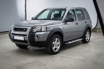 Land Rover Freelander I 1997–2006 Sunrise sidetrin (2 stk., aluminium) foto 1