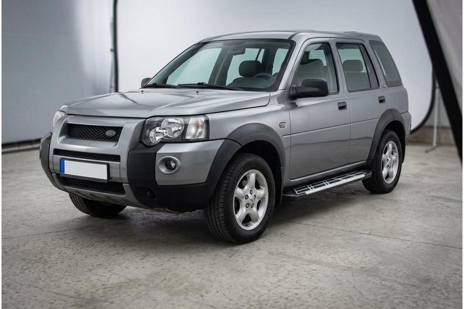 Land Rover Freelander I 1997–2006 Sunrise sidetrin (2 stk., aluminium) Image
