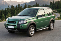 Land Rover Freelander I 1997–2006 Sidetrin Line (2 stk., aluminium) foto 1
