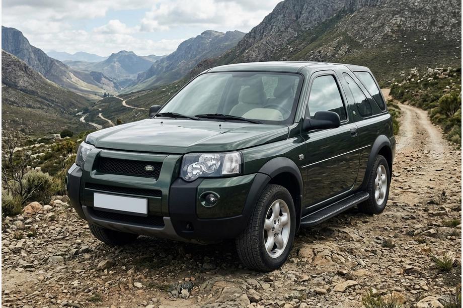 Land Rover Freelander I 1997–2006 Sidetrin Bosphorus Black (2 stk., aluminium) Image