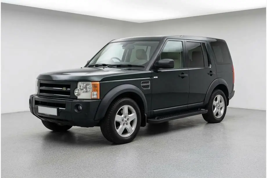 Land Rover Discovery III 2004–2009 Allmond Black sidetrin (2 stk., aluminium) Image
