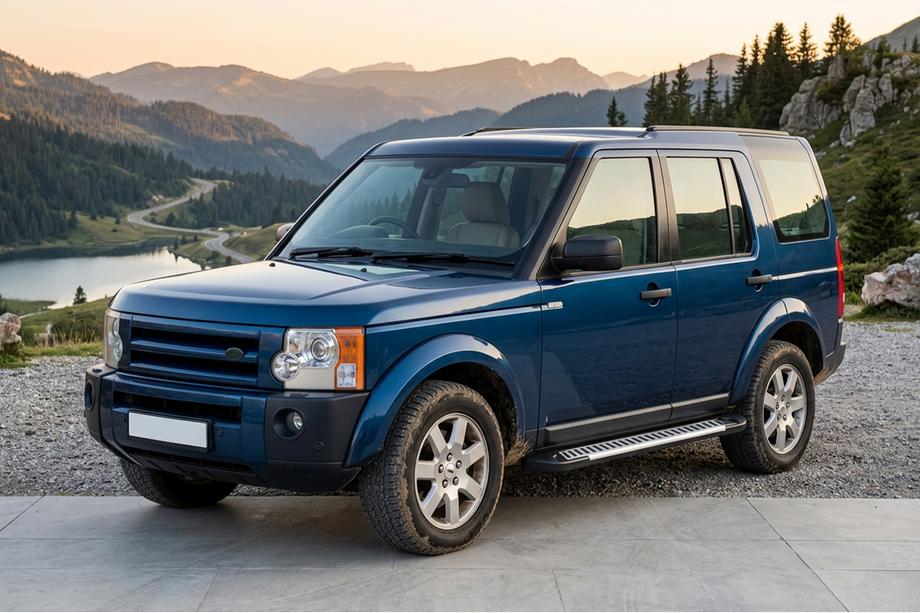 Land Rover Discovery III 2004–2009 Sidetrin Line (2 stk., aluminium) Image