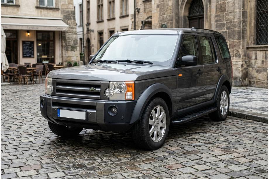 Land Rover Discovery III 2004–2009 Sidetrin Bosphorus Black (2 stk., aluminium) Image