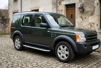 Land Rover Discovery III 2004–2009 Sidetrin Tayga Grey (2 stk., aluminium) foto 1
