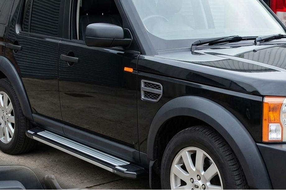 Land Rover Discovery III 2004–2009 Sidetrin Rainbow (2 stk., aluminium) Image