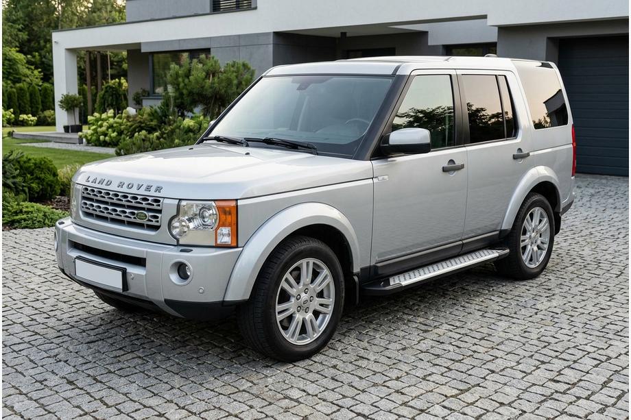 Land Rover Discovery III 2004–2009 Sidetrin Allmond Grey (2 stk., aluminium) Image