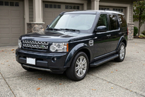 Land Rover Discovery IV 2009–2017 Allmond Black sidetrin (2 stk., aluminium) foto 1