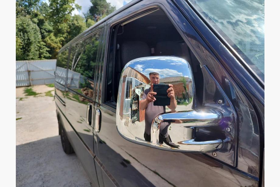 Volkswagen T4 Transporter 1990–2003 Krom spejlkåbe (Carmos, 1 stk., højre, plast) Carmos - tyrkisk ABS-plast Foto 4