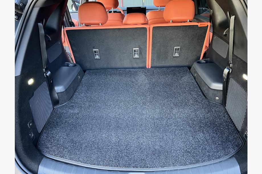 BYD Tang L 2025– Tekstil bagagerumsmåtte Classic (7-sæders med nedfældet 3. sæderække, sort) Foto 1