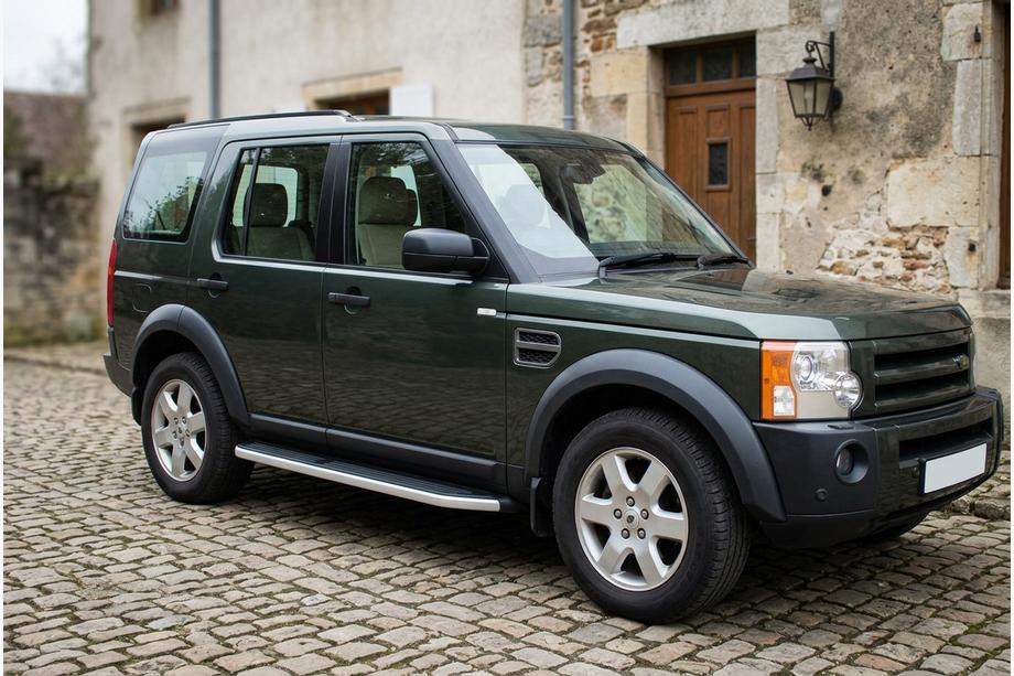 Land Rover Discovery IV 2009–2017 Sidetrin Tayga Grey (2 stk., aluminium) Image
