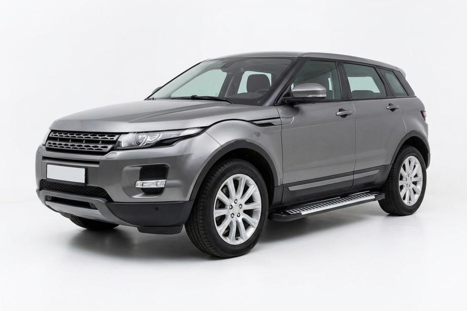 Range Rover Evoque 2012–2018 Sidetrin Line (2 stk., aluminium) Image