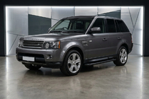 Range Rover Sport 2005–2013 Allmond Black sidetrin (2 stk., aluminium) foto 1