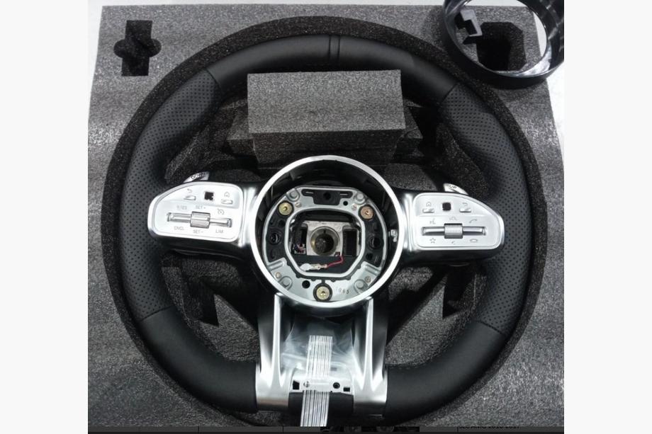 Mercedes Vito/V-klasse W447 2014– AMG rat 2018-Style (sort + grå knapper) Image