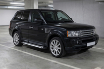 Range Rover Sport 2005–2013 Sidetrin Line (2 stk., aluminium) foto 1