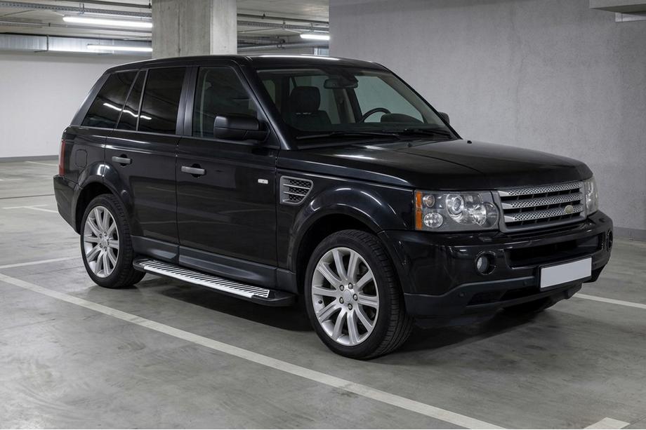 Range Rover Sport 2005–2013 Sidetrin Line (2 stk., aluminium) Image