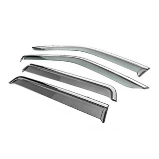 Vindafvisere med kromliste Niken Luxury (4 stk) Land Rover Freelander II 2006–2014 foto 2
