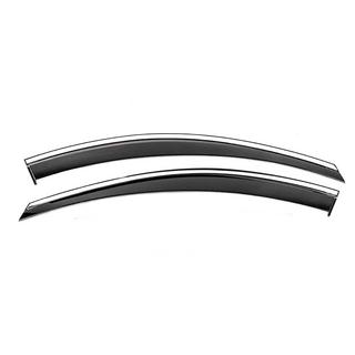 Vindafvisere foran med kromliste Niken Luxury (2 stk.) Chevrolet Captiva 2006–2019