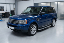 Range Rover Sport 2005–2013 Maydos V1 sidetrin (2 stk., aluminium ↗ rustfrit stål) foto 1