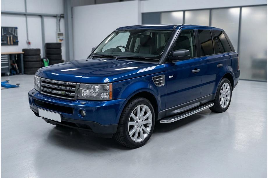 Range Rover Sport 2005–2013 Maydos V1 sidetrin (2 stk., aluminium ↗ rustfrit stål) Image